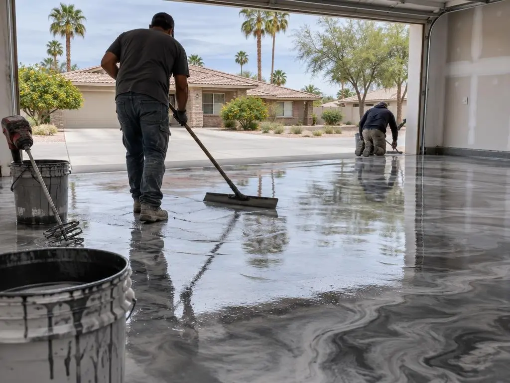 Metallic Epoxy Floors in McAllen, TX